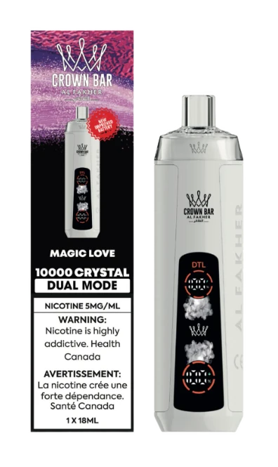 AL FAKHER Crown Bar 10K CRYSTAL Disposable