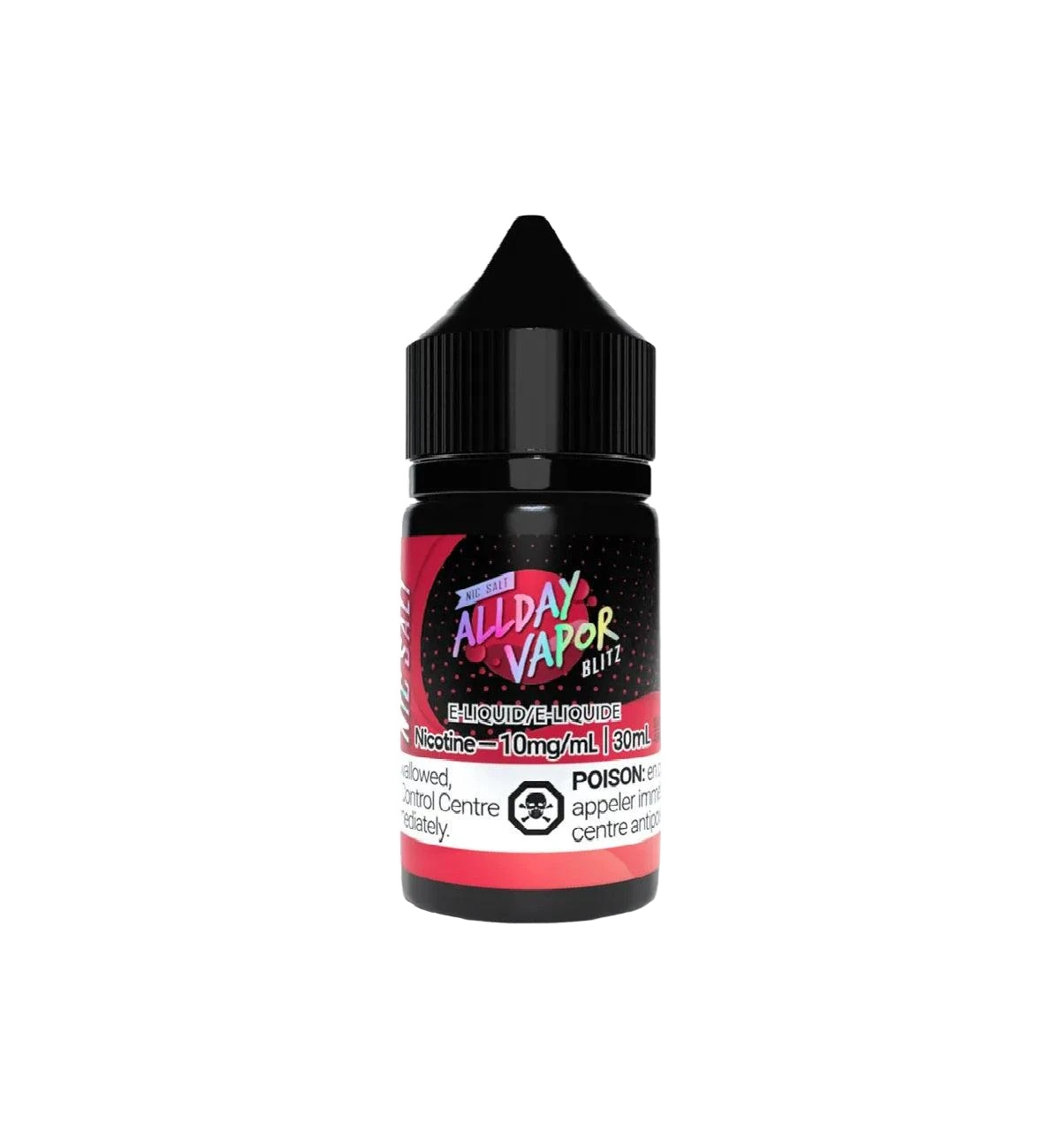 AllDay Vapor Nic-Salt E-Juice 30ml - Blitz