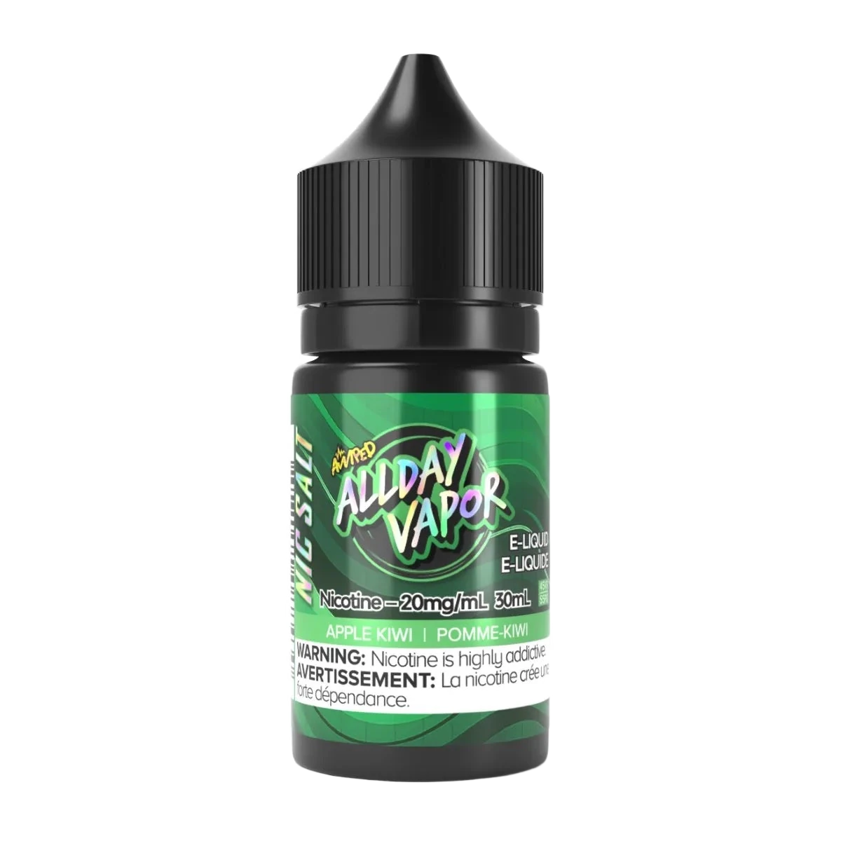 Allday Vapor Salt 30ml - Apple Kiwi