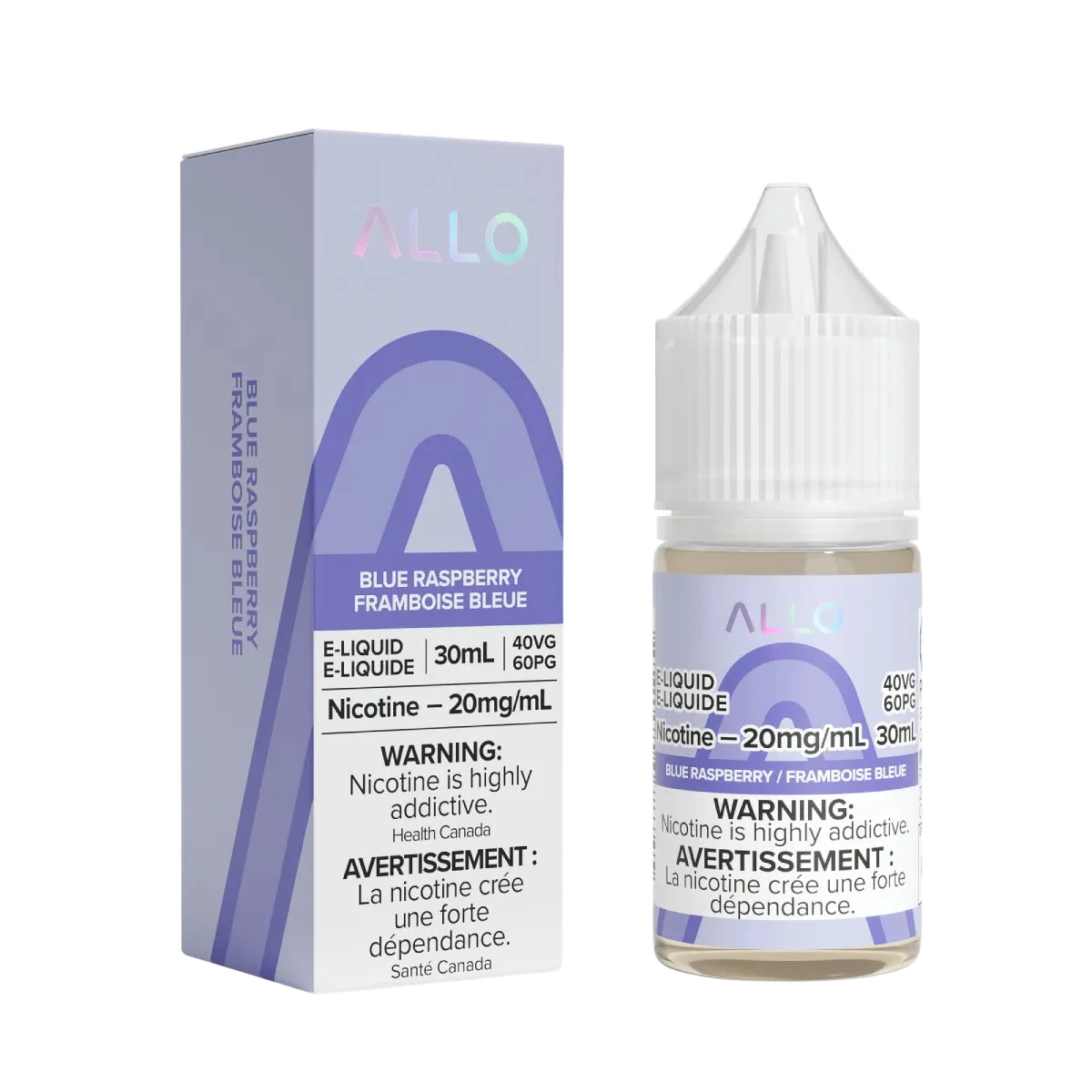 Allo E-Liquid 30ml - Blue Raspberry