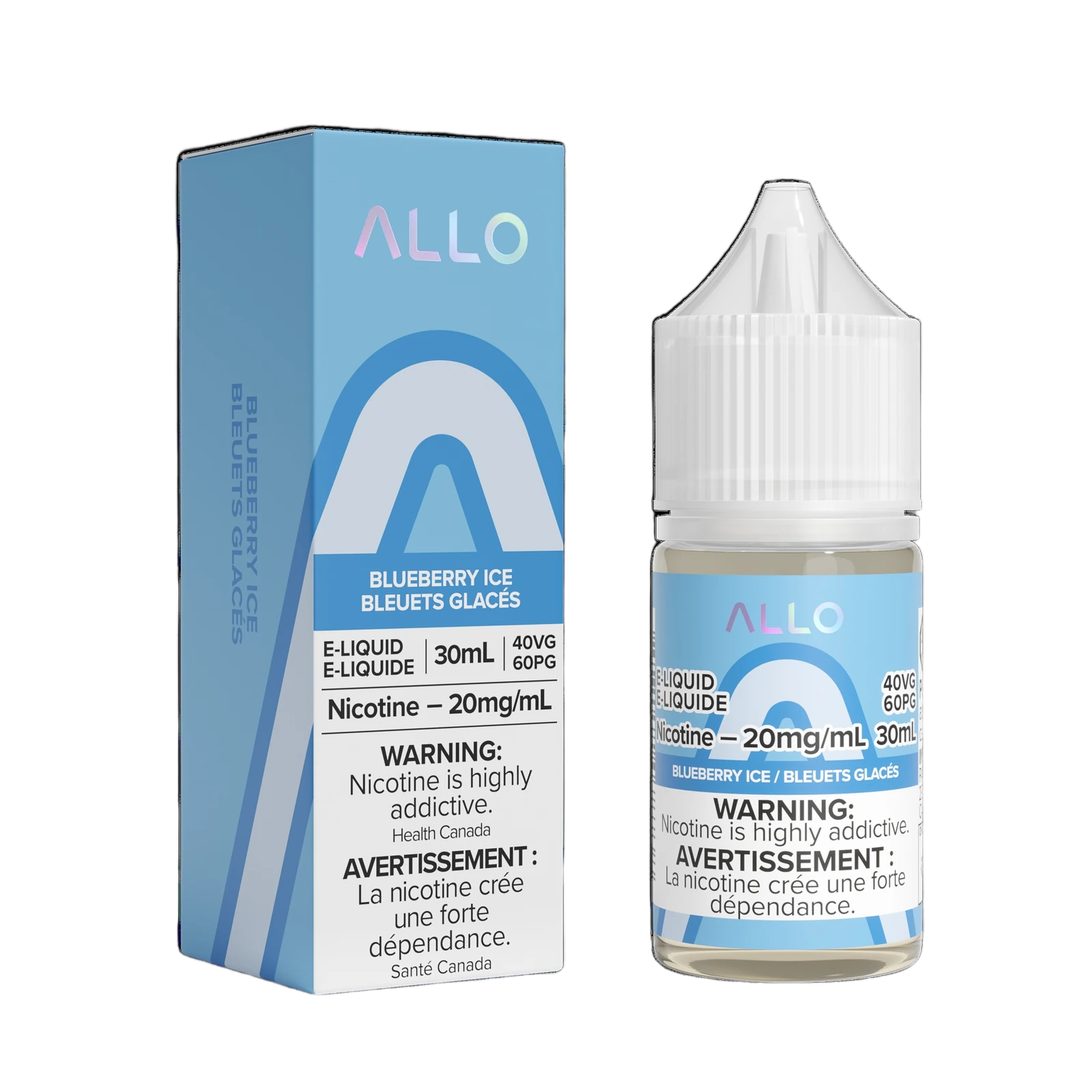 Allo E-Liquid 30ml - Blueberry Ice