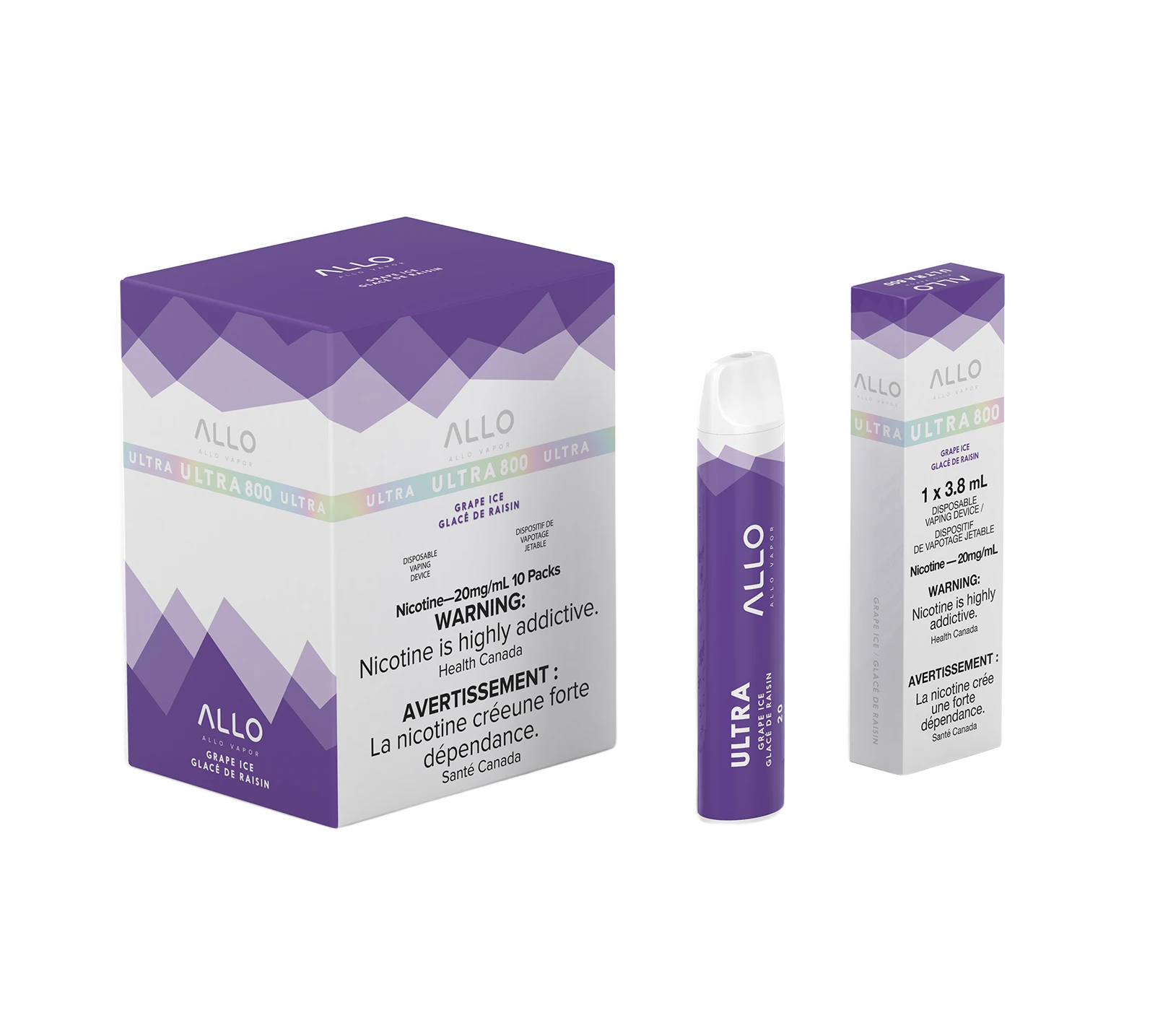 Allo Ultra 800 Disposables