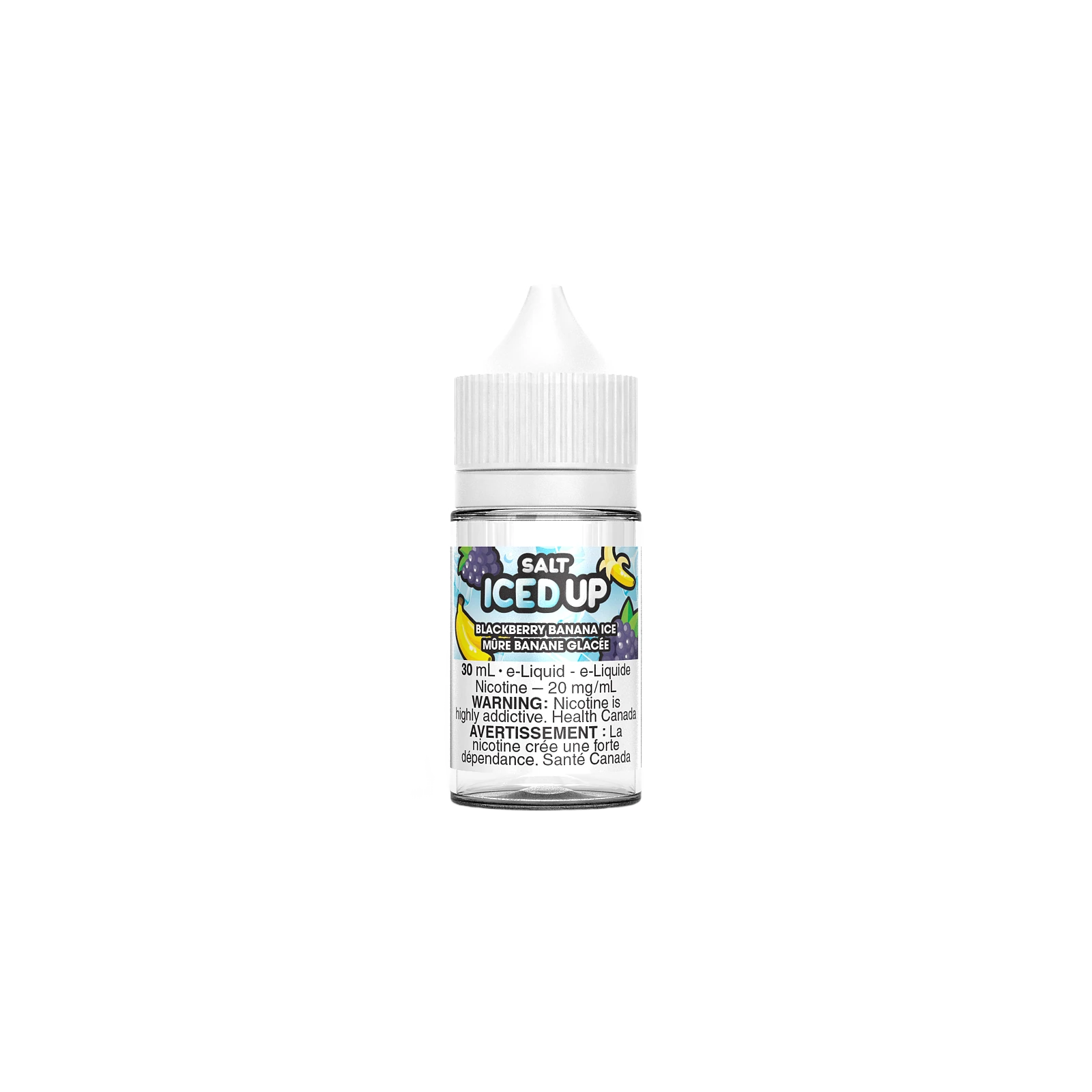 ICED UP Salt (30ml) - BLACKBERRY BANANA Ice