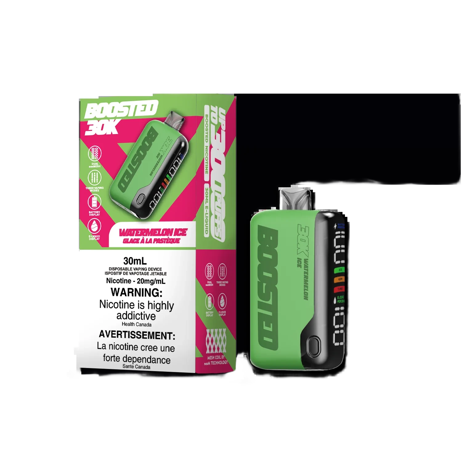 Boosted Bar Disposable 30k