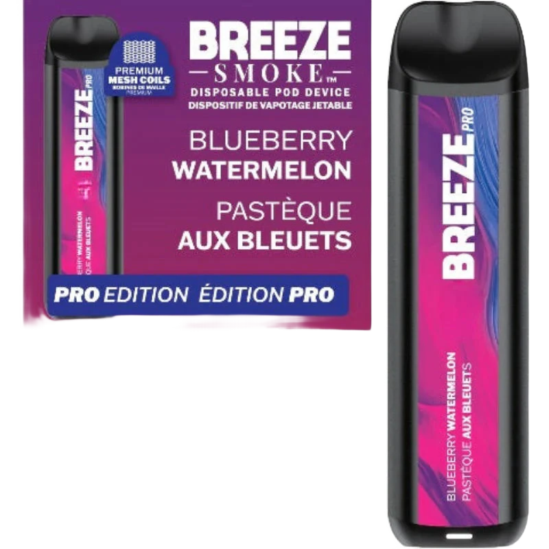 BREEZE Pro Disposable ZERO Nic (0mg)