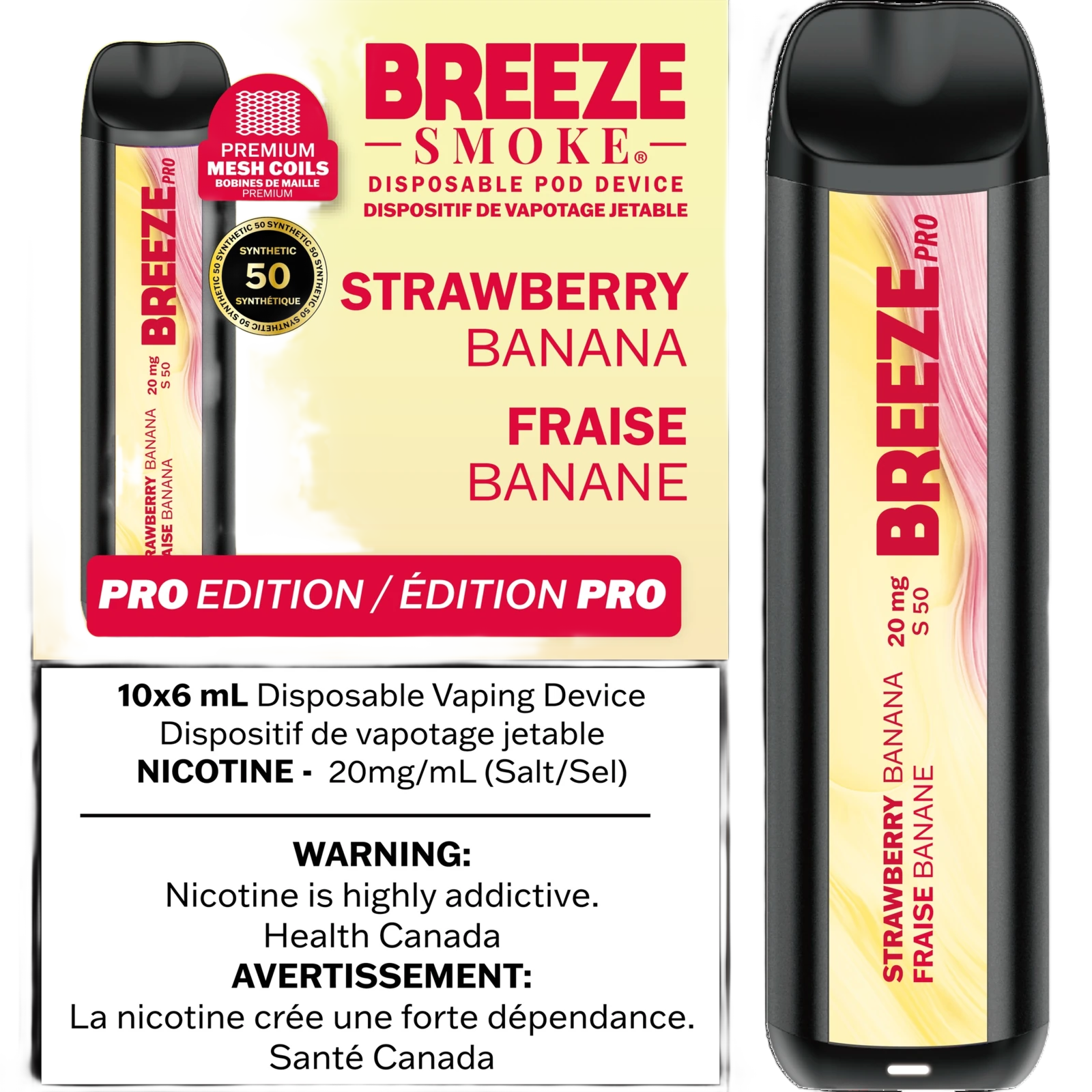 Breeze Pro S50 Disposable Vape
