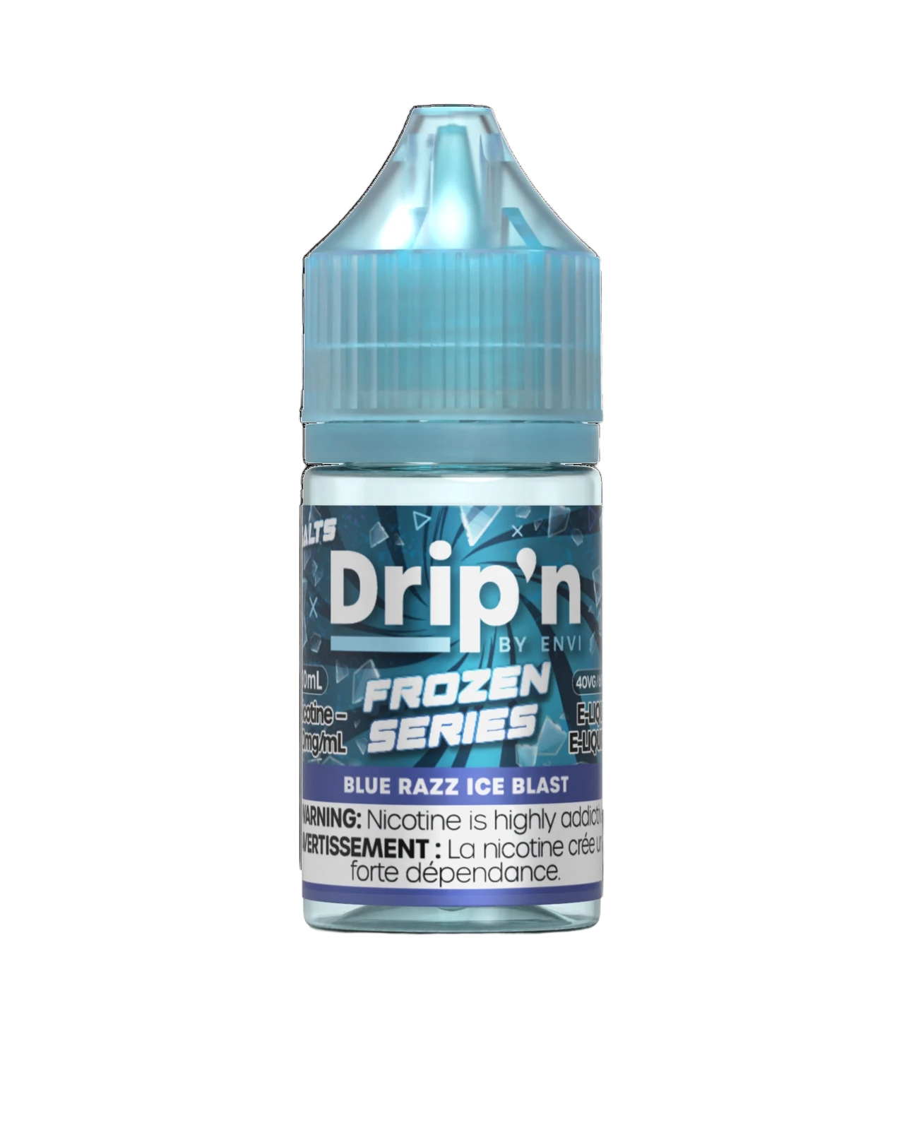 Drip'n Frozen Series E-Liquid (30mL) - BLUE RAZZ Ice BLAST