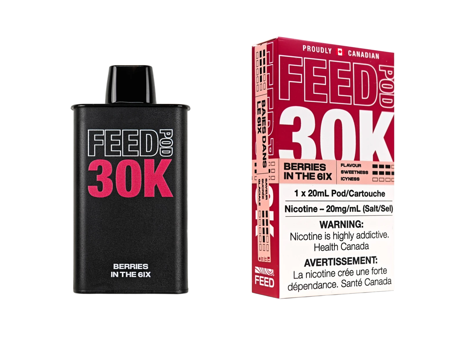 FEED 30K Puffs Pre Filled Pods