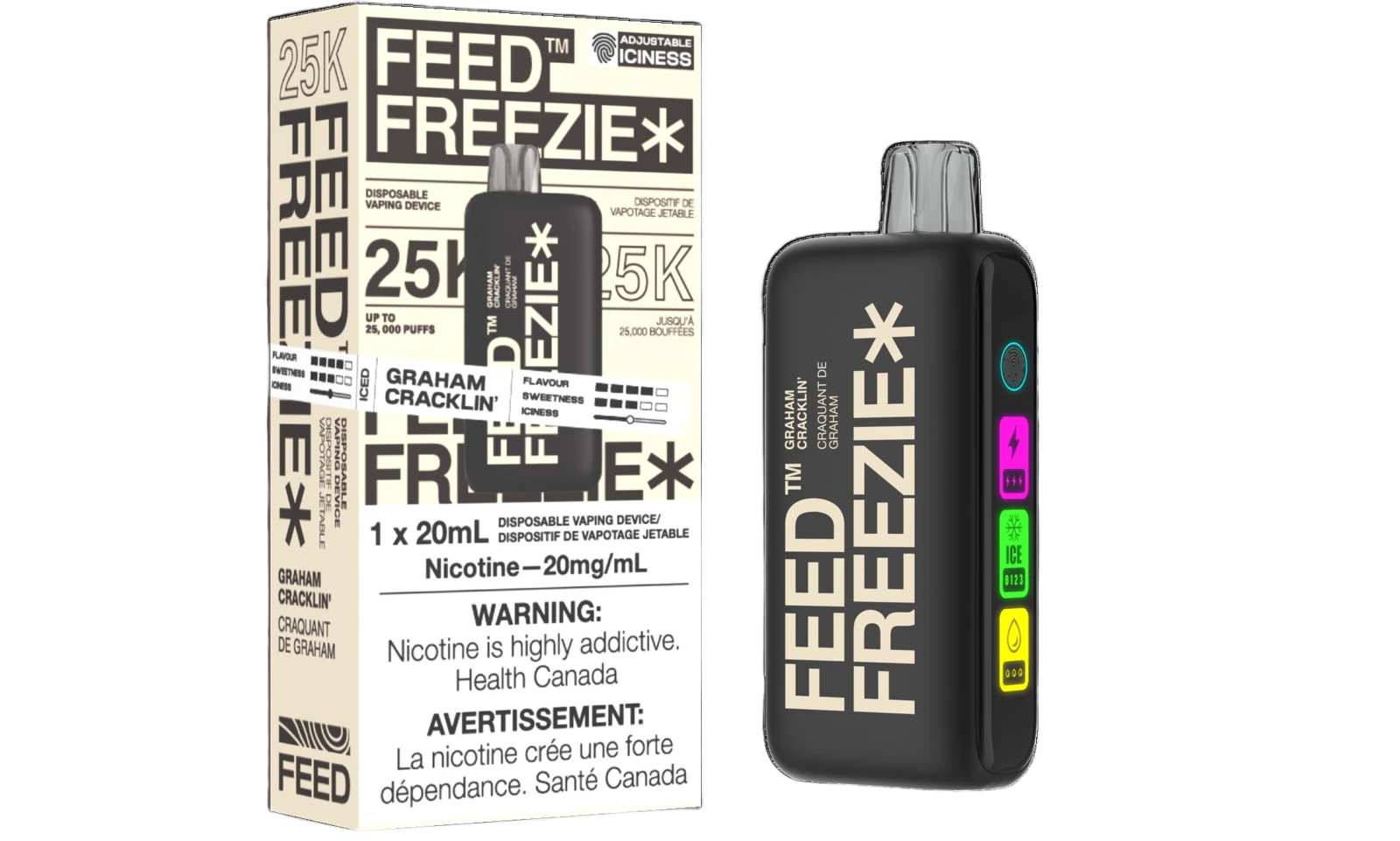 FEED Freezie 25k Puffs Disposable Vape