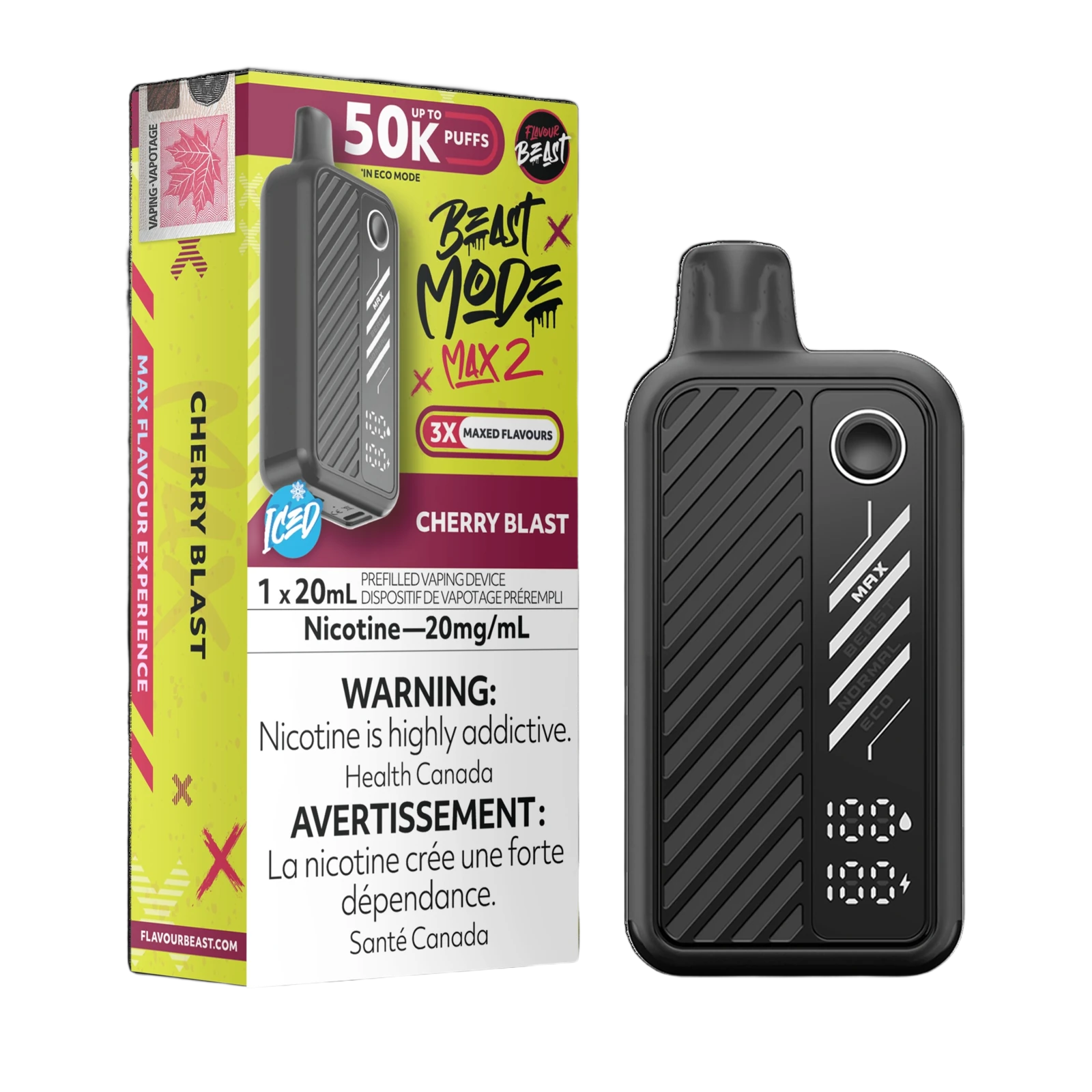 Flavour Beast BEAST MODE Max 2 Disposable - 50K Puffs