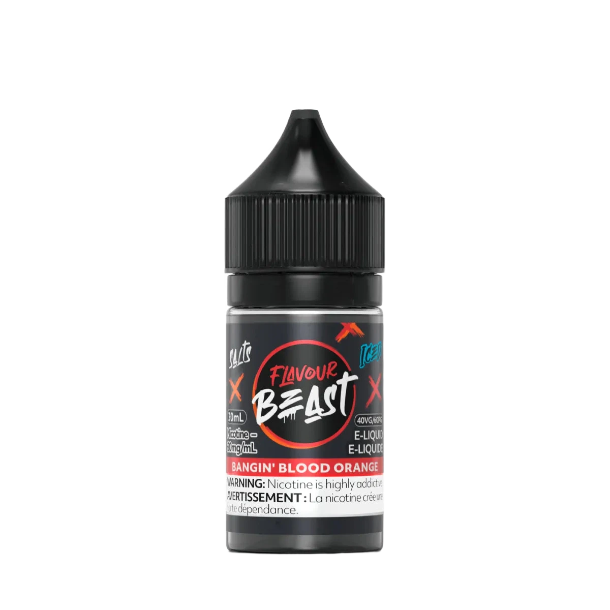 Flavour Beast E-Liquid Salt - Bangin' Blood Orange (ICED)