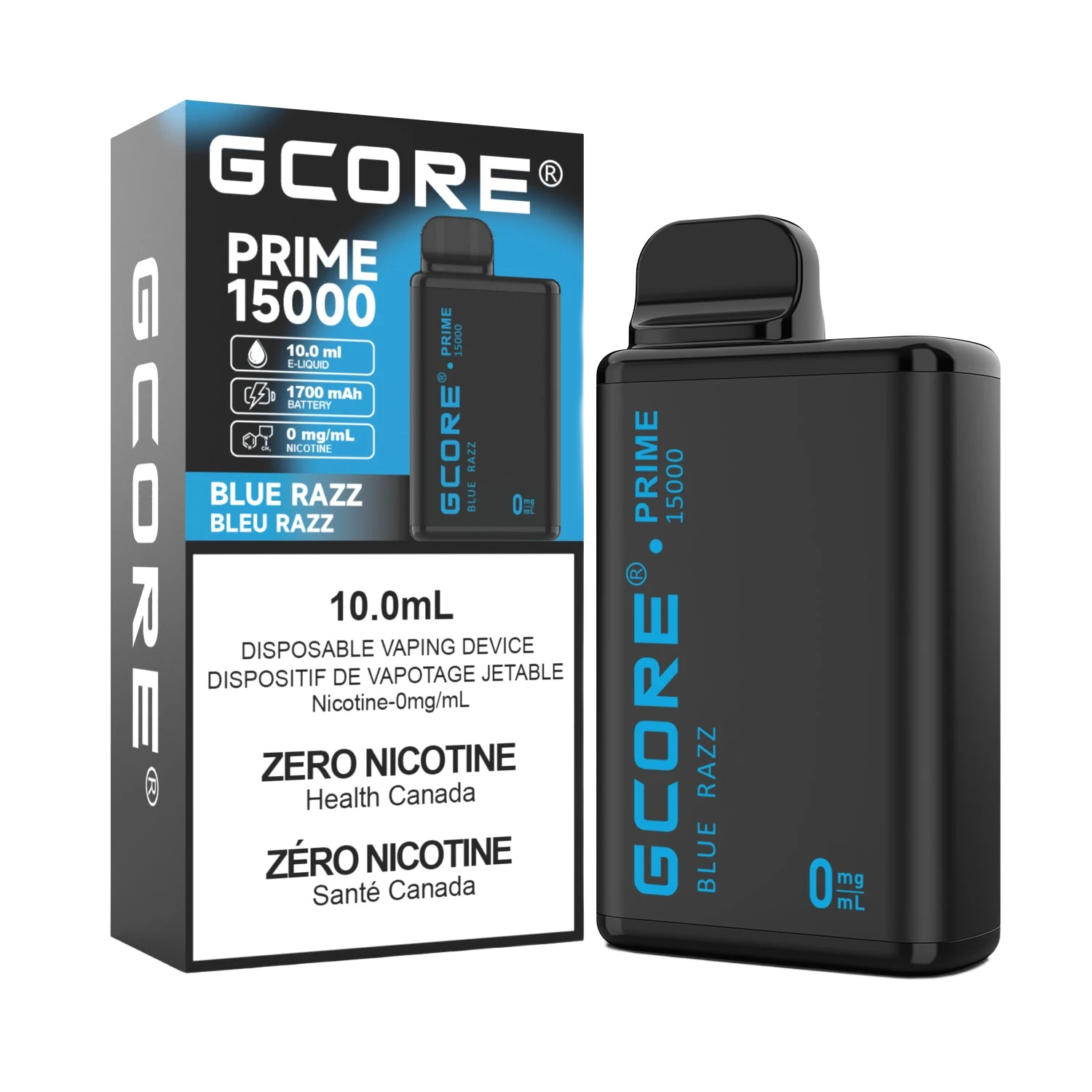 Gcore PRIME 15000 Disposable - ZERO Nicotine