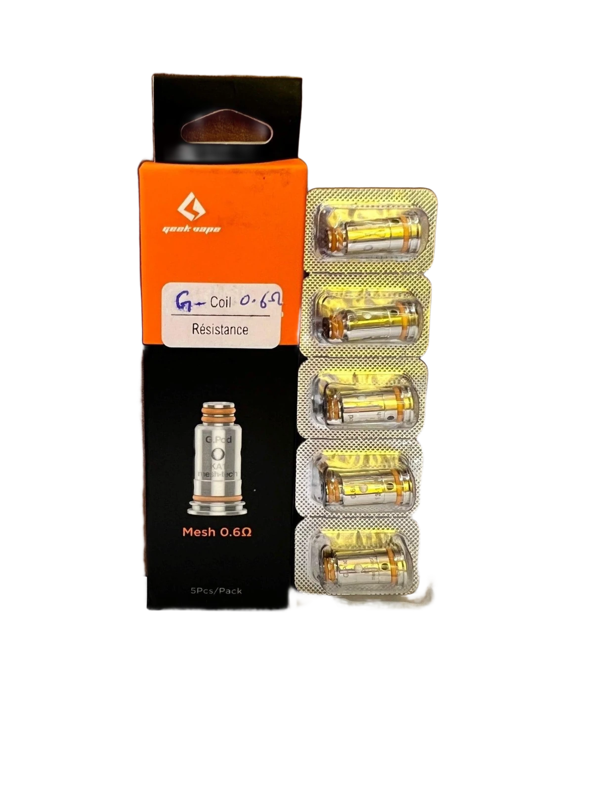 Geekvape Aegis Pod/Wenax G Replacement Coil (5 Pack)