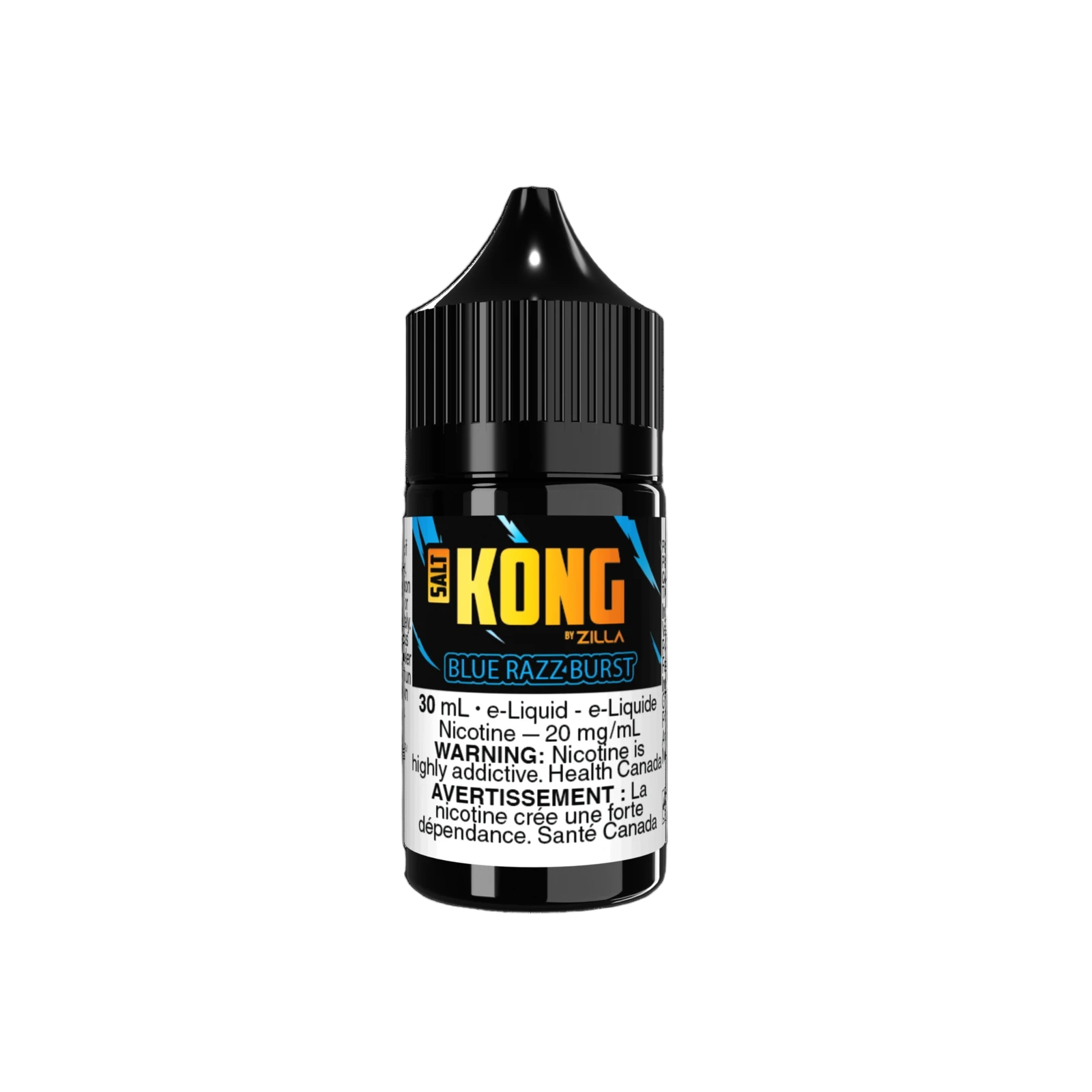 KONG Salt BY ZILLA 30ml - BLUE RAZZ BURST