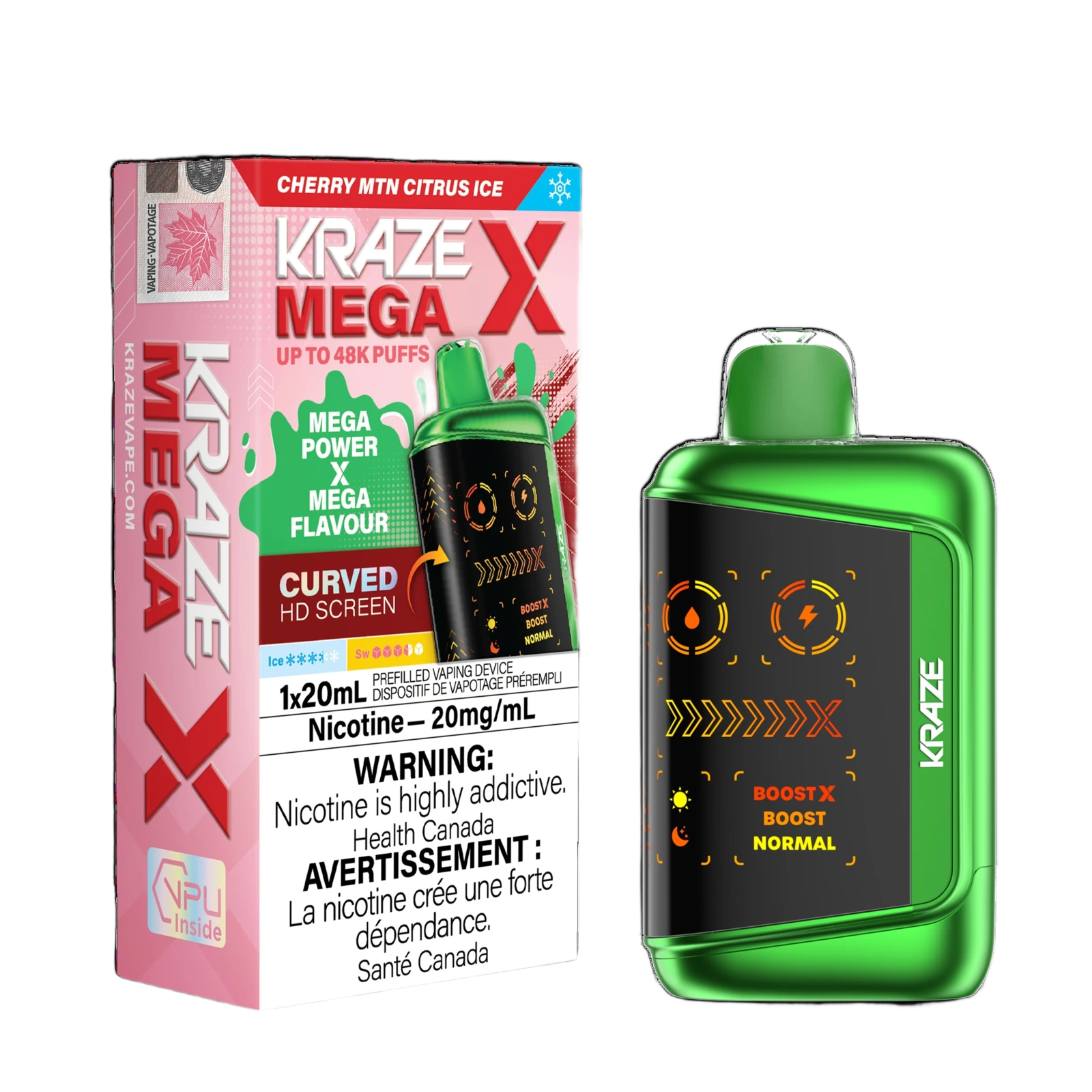 Kraze Mega X Disposable - 48K