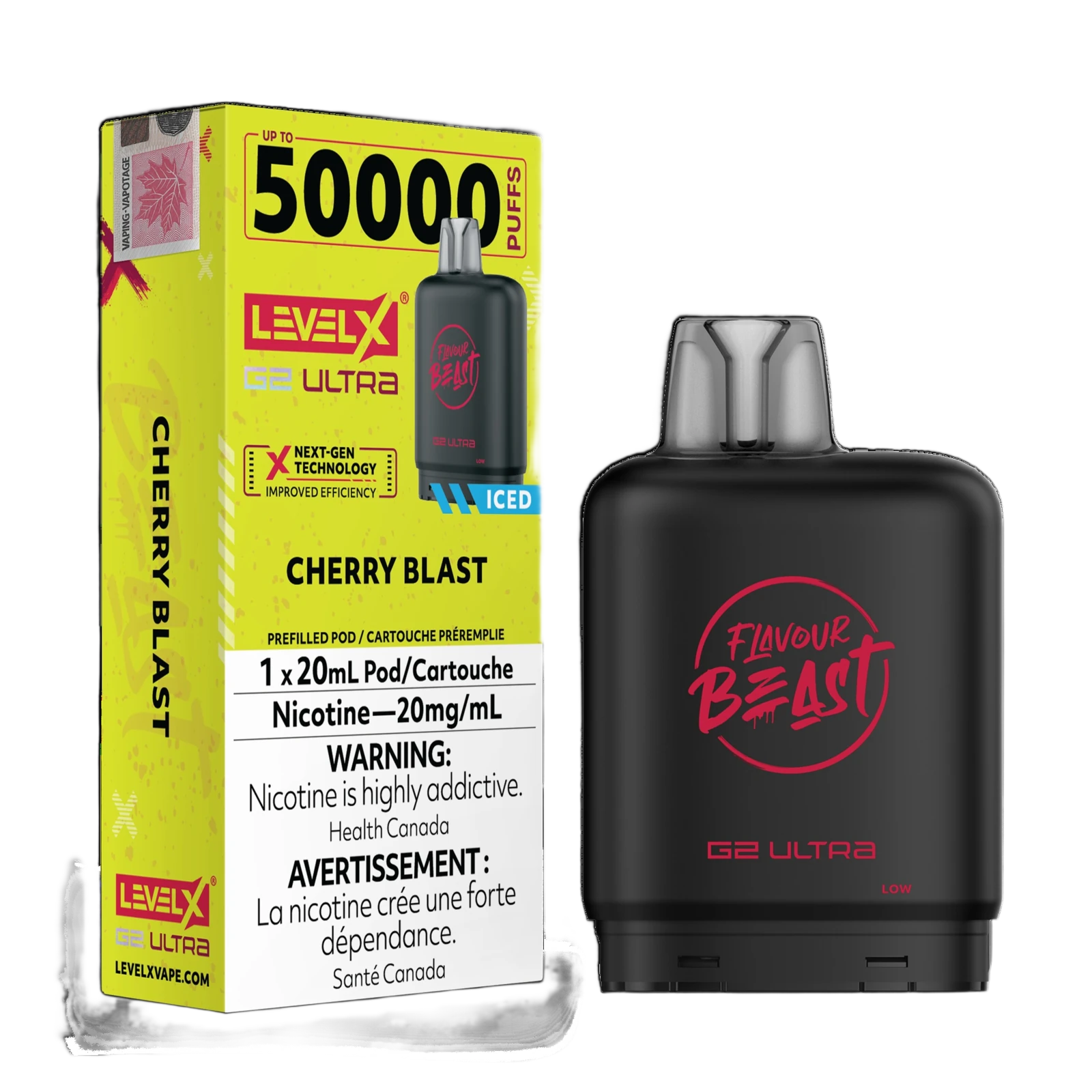 Level X G2 ULTRA Pod 20ml - FB 50K