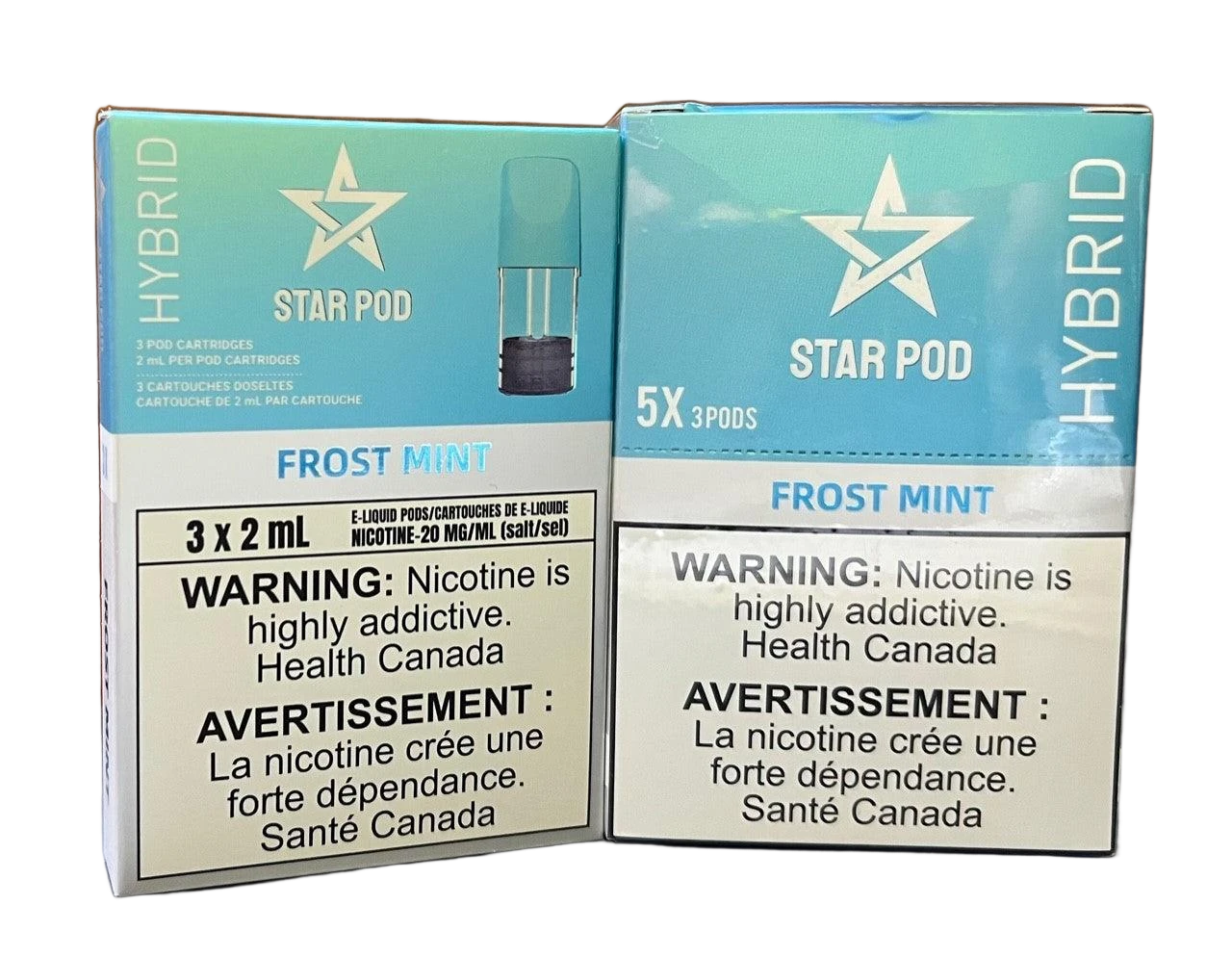 STAR HYBRID Pods 20mg - FROST MINT