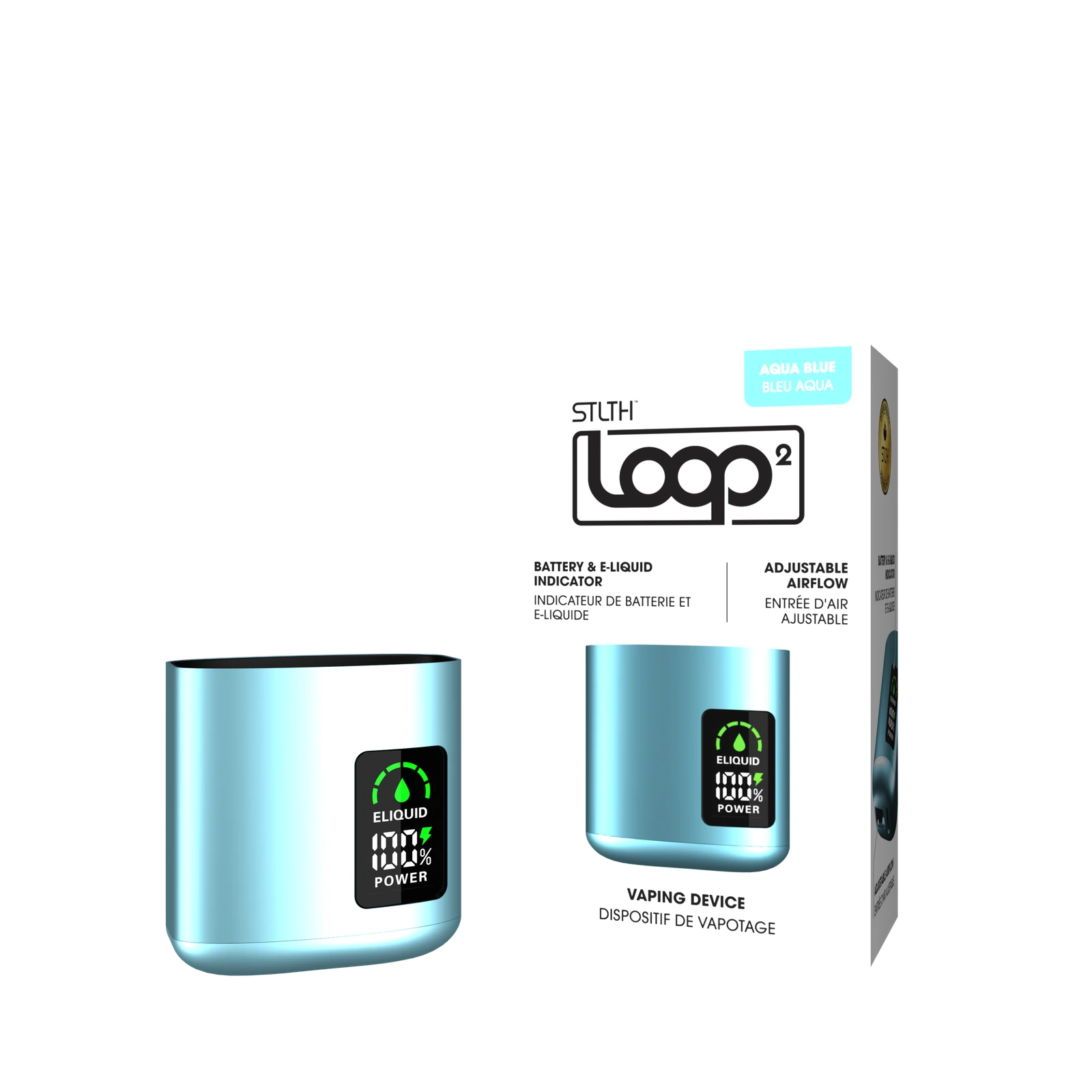 STLTH Loop 2 Limited Edition Device: Aqua Blue