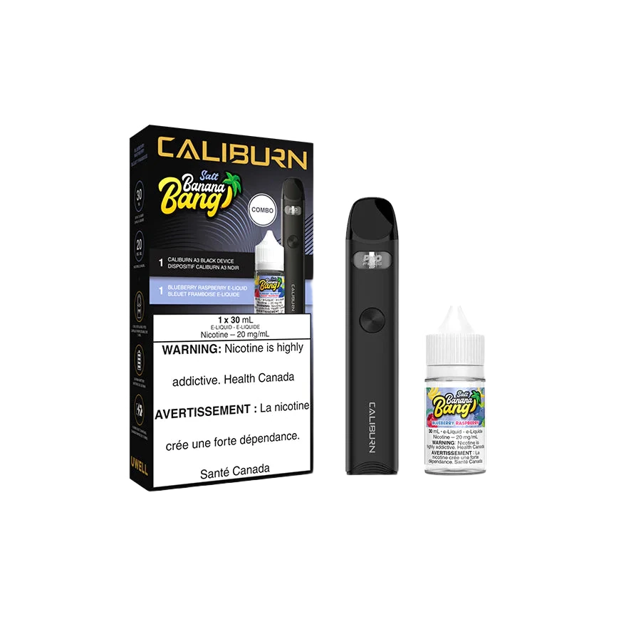 Uwell Caliburn A3 Pod Kit And Salt E-Liquid Bundle