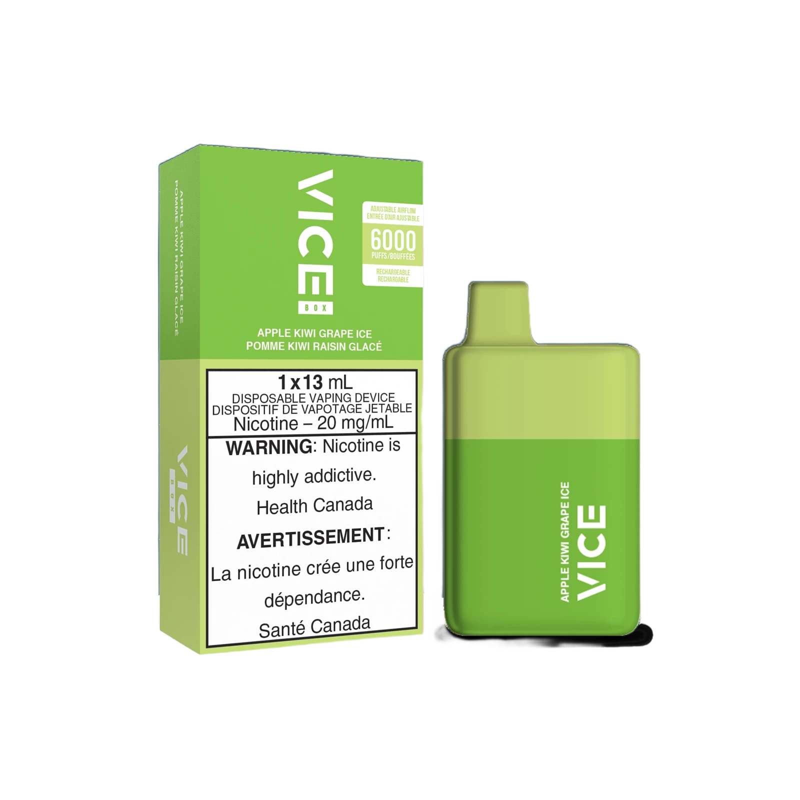 VICE BOX Disposable - 6000 Puffs