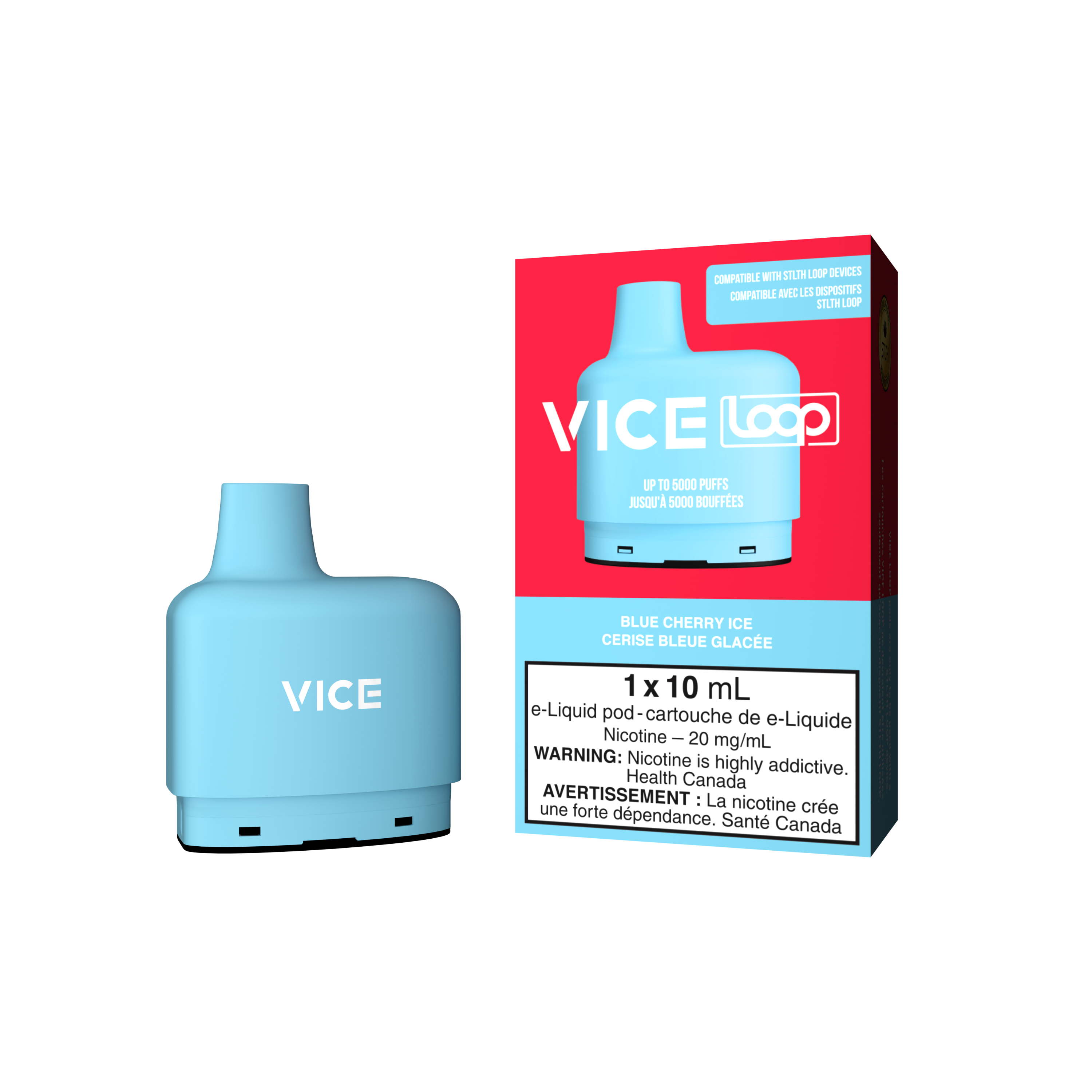 Vice Loop Pod Pack: Blue Cherry Ice