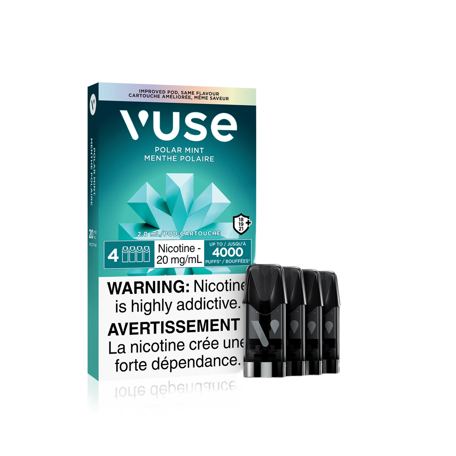 Vuse Pods 4pk - Polar Mint (NEW)