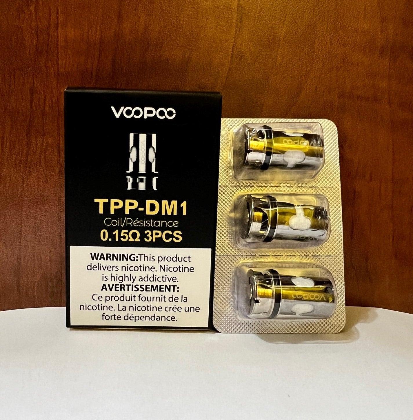 Voopoo Tpp Mesh Replacement Coil (3 Pack): DM1 Mesh 0.15OHM